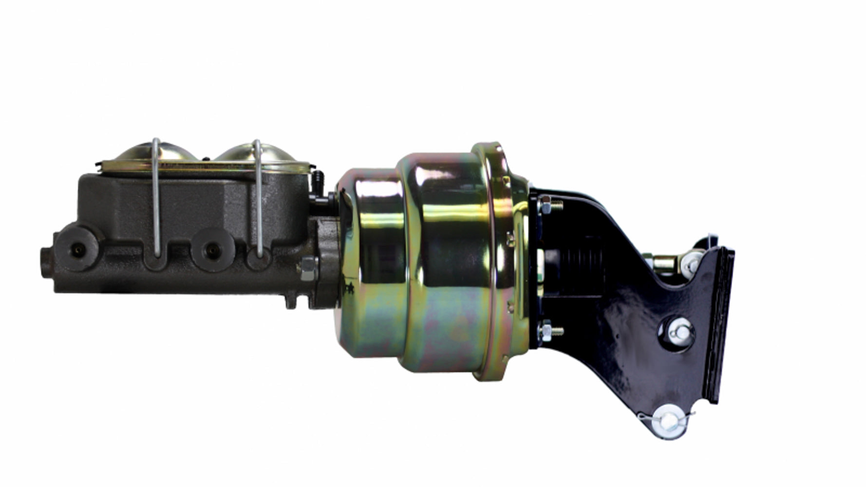 Leed Brakes 761 Dual Zinc Master Cylinder and Booster for Chevrolet Trucks 1967-1972, 1-1/8 Inch Bore, 7 Inch Diameter