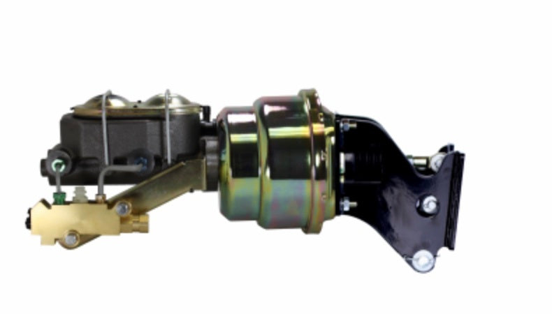 Leed Brakes 761A3 7-Inch Dual Zinc Master Cylinder and Brake Booster Kit for Chevrolet Trucks 1967-1972