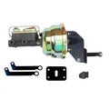 Leed Brakes A84 8-Inch Brake Booster with 1-Inch Bore Master Cylinder, Dual Integral Reservoir, Steel Construction, Gold Zinc Plated Finish