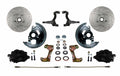 Leed Brakes BFC1002SMX Power Disc Conversion Kit for GM A-Body, F-Body, and X-Body with 11 Inch Solid Rotors