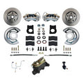 Leed Brakes FC0001-405 Front Disc Brake Conversion Kit for 1965-66 Ford Mustang with 4-Piston Calipers and 11.33-Inch Plain Iron Rotors