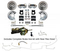 Leed Brakes FC0001-H405ALK Front Disc Brake Conversion Kit for 1964-66 Ford Mustang with 4-Piston Calipers and 11.33 Inch Rotors
