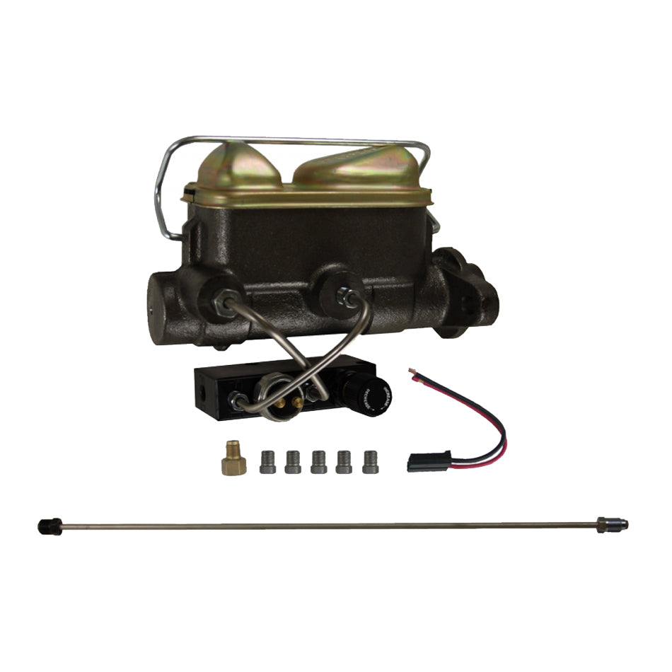 LEED BRAKES FC0025HK Hydraulic Master Cylinder for Ford Fullsize Cars, 1 Inch Bore, Dual Reservoir, Iron Construction