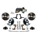Leed Brakes FC1002-E1A1 Power Brake Conversion Kit for A-Body and F-Body Cars with 11-Inch Solid Rotors and Front 1-Piston Calipers