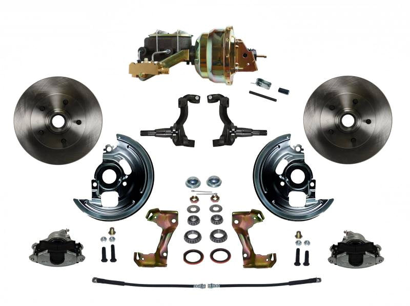 Leed Brakes FC1002-M1A1 Front Disc Brake Conversion Kit for GM A-Body, F-Body, and X-Body Vehicles with 11 Inch Rotors