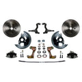Leed Brakes FC1002SM Disc Brake Conversion Kit for GM A-Body, F-Body, and X-Body with 11 Inch Plain Iron Rotors and Single Piston Caliper