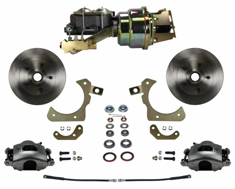 Leed Brakes FC1011-K1A1 Front Disc Brake Conversion Kit for GM A-Body 1959-64 with 11-Inch Rotors and Iron Calipers