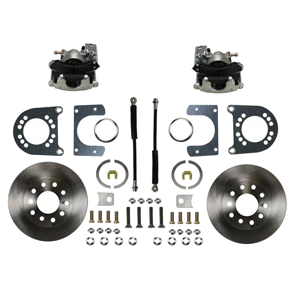 Leed Brakes RC0002 Rear Disc Brake Conversion Kit for Ford 9-Inch with 11-Inch Iron Rotors and Single Piston Caliper