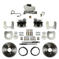 Leed Brakes RC0011 Rear Disc Brake Conversion Kit for Ford Mustang 1987-1993 with 11-inch Iron Rotors and Single Piston Calipers