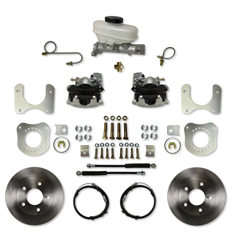 Leed Brakes RC0013 Disc Brake Conversion Kit for 1987-1993 Ford Mustang Rear 5-Lug
