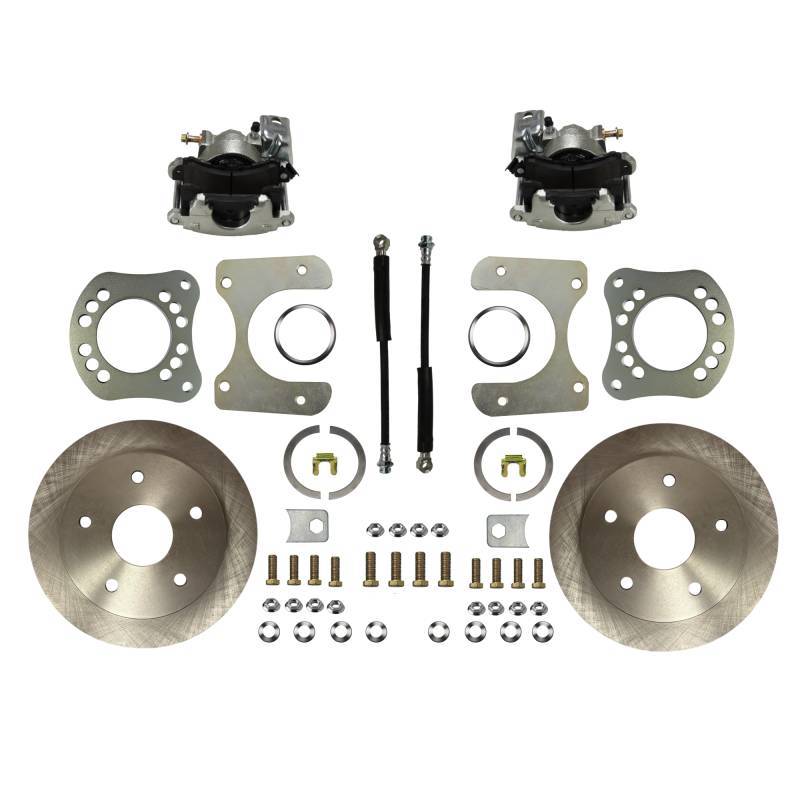 Leed Brakes RC0019 Rear Disc Brake Conversion Kit for Ford Fullsize Trucks 1957-1986 with 11.65-Inch Iron Rotors