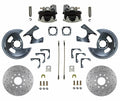 Leed Brakes RC1001X Rear Disc Brake Conversion Kit with 11-Inch Drilled and Slotted Iron Rotors for GM G-Body and X-Body Vehicles