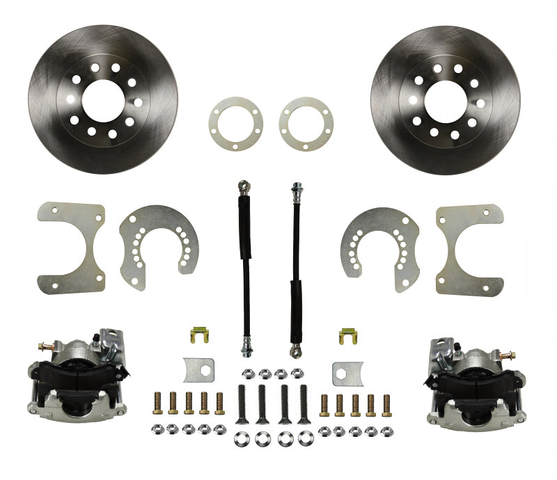 Leed Brakes RC2001 Mopar Rear Disc Brake Conversion Kit with 11 Inch Rotors and Iron Calipers