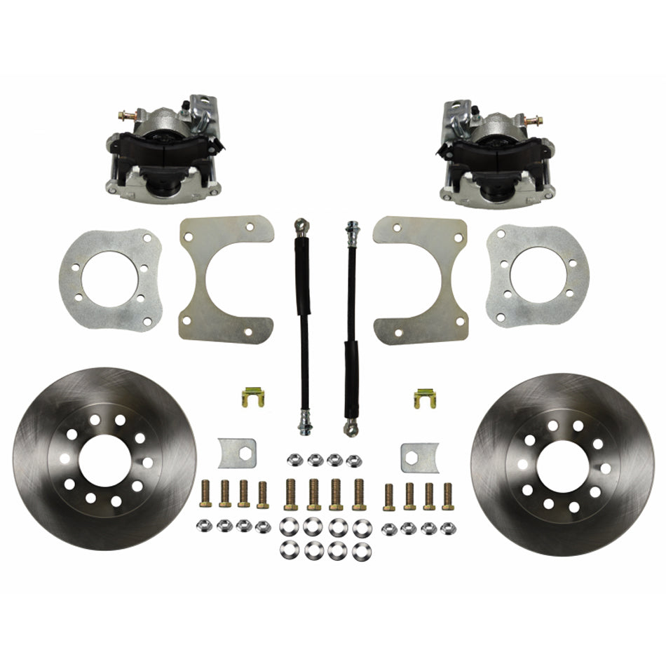 Leed Brakes RC4001 Rear Disc Brake Conversion Kit for Mopar 8.25 and 9.25 Series with 11-Inch Plain Iron Rotors