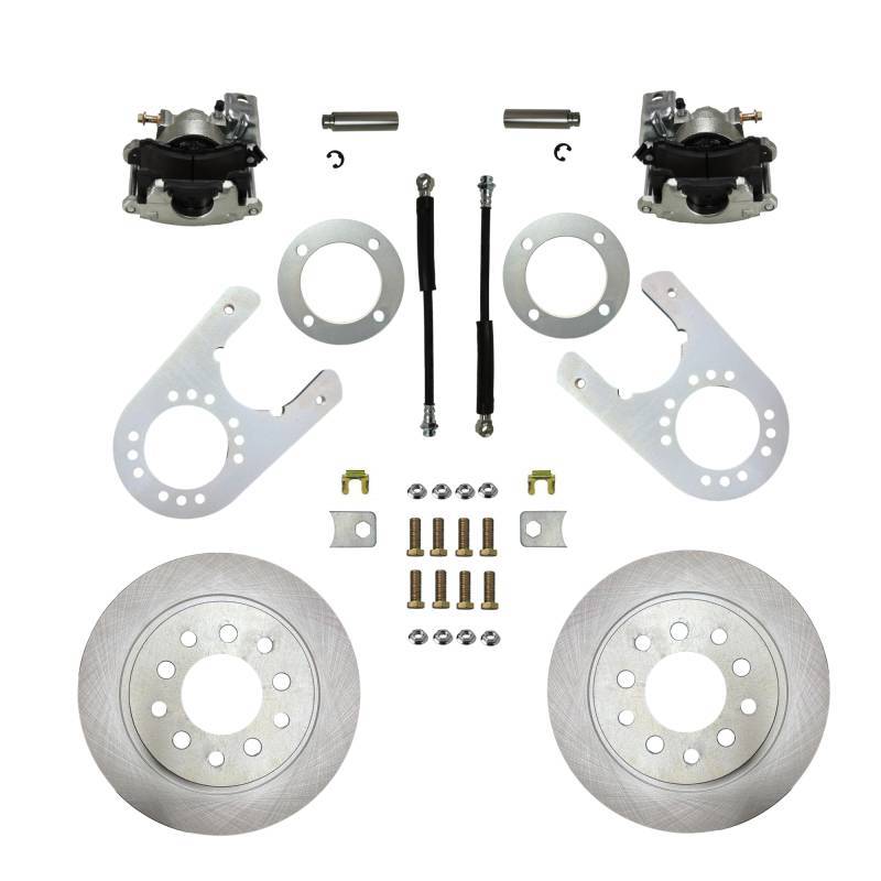 LEED Brakes RC6004 Rear Disc Brake Conversion Kit for GM C1500 1988-1998 with 11.5 Inch Rotors and 1 Piston Caliper