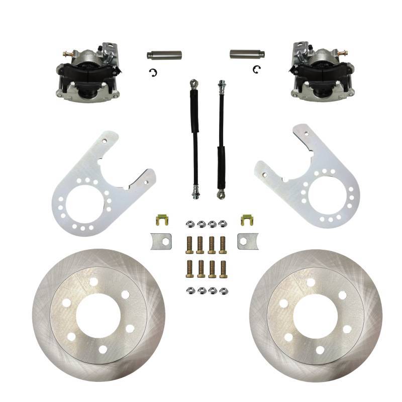 Leed Brakes RC6005 Rear Disc Brake Conversion Kit for 1988-1998 GM K1500 Trucks with 11.65 Inch Rotors