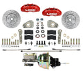 Leed Brakes RFC0026-Y307X MaxGrip Lite Front Disc Brake Conversion Kit for Ford Galaxie and Fairlane 1957-62
