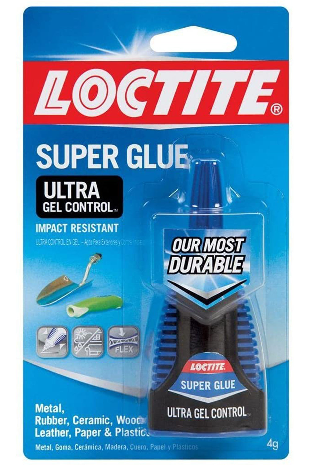 Loctite Super Glue Ultra Gel Control 4 g Bottle