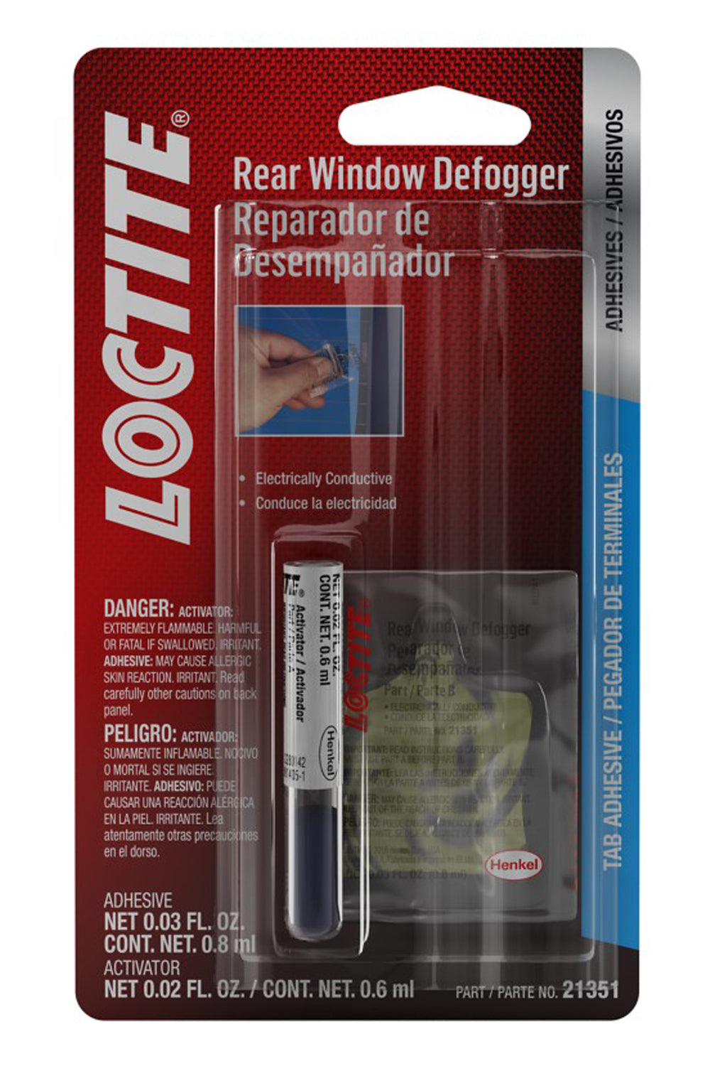 Loctite 194080 Rear Window Defogger Tab Adhesive Kit