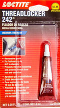 Loctite Threadlocker 242 Blue 6ml - Medium Strength Adhesive for Fastening and Repair
