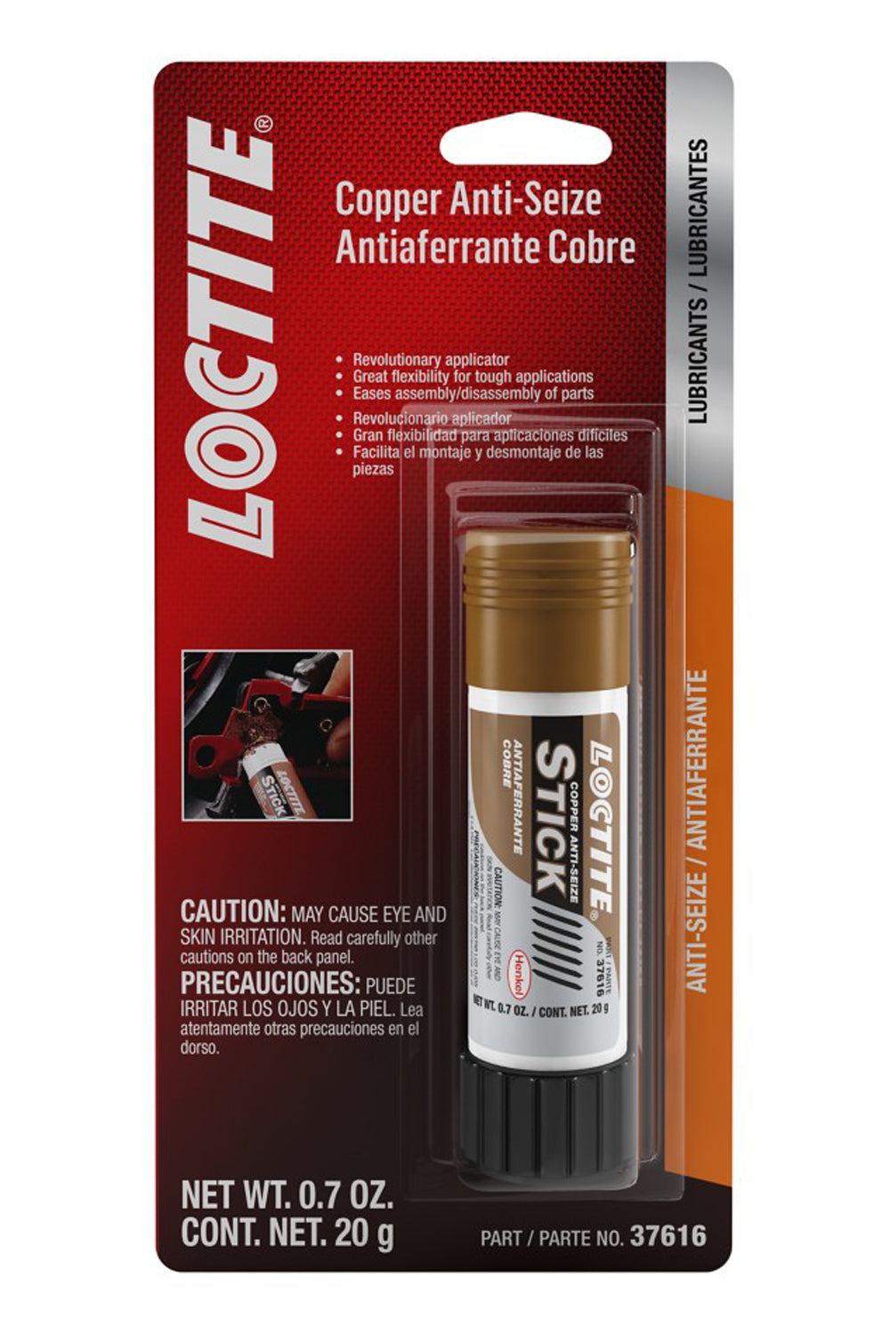 Loctite 504468 Copper Anti-Seize Lubricant Stick 0.7 oz