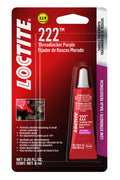 LOCTITE 555339 Threadlocker 222 Low Strength Purple, 6 ml Tube