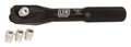 LSM Racing Products Valve Lash Adjusting Tool 1/2 Inch Wrench with Adapter Bushings, Aluminum Black Anodized