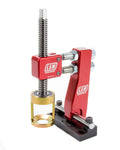 LSM Racing Products SC-100ST Heavy Duty Valve Spring Compressor, Head-On, Shaft Mount, Aluminum, Red Anodized