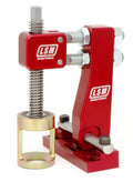 LSM Racing Products SC-150 Valve Spring Compressor Head-On Shaft Mount Aluminum Red Anodized
