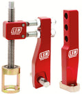 LSM Racing Products SC-515 Valve Spring Removal Tool for Dart Big Chief Engines, Head-On, Shaft Mount, Aluminum Red Anodized