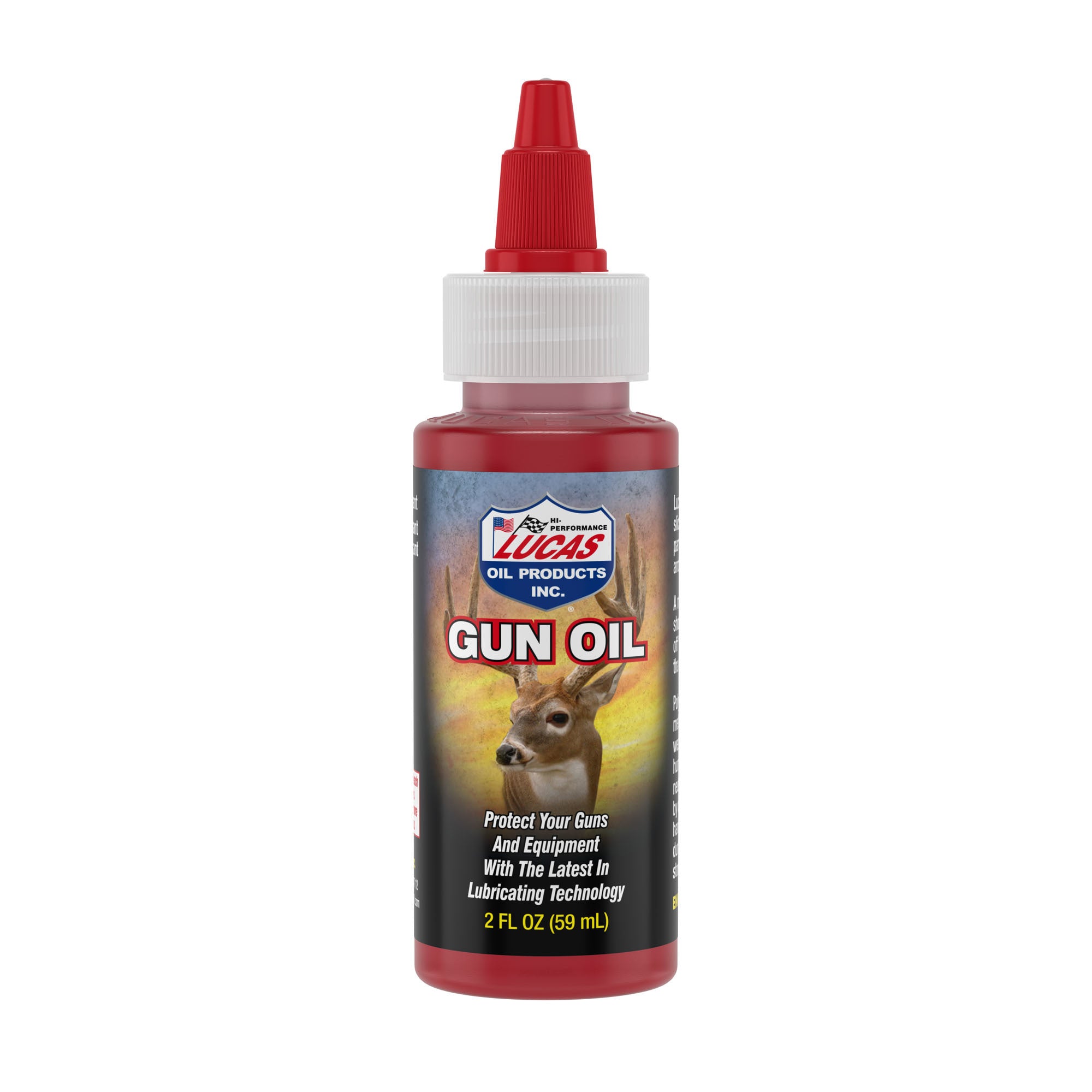Lucas Oil LUC10006 Gun Oil 2 Ounce Lubricant and Protectant