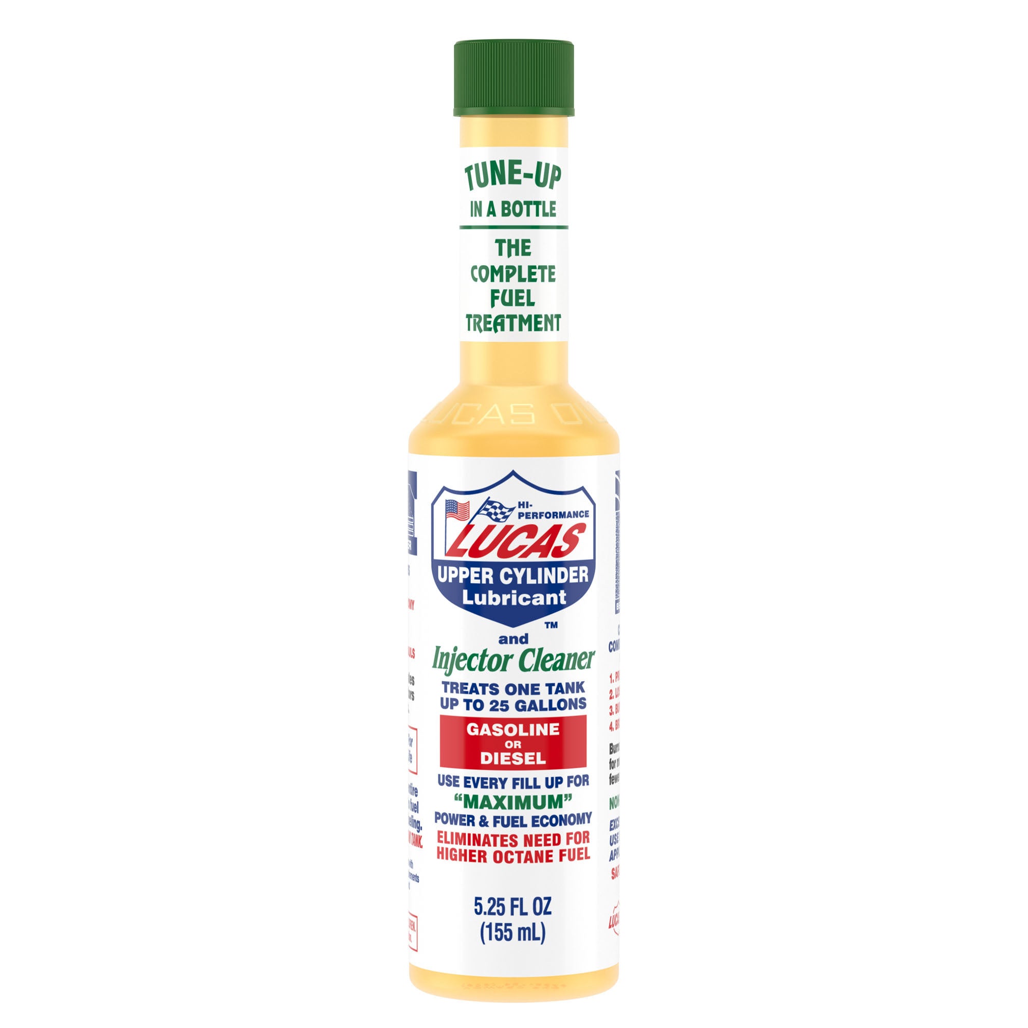 Lucas Oil LUC10020 Fuel Treatment 5.25 oz Upper Cylinder Lube and System Cleaner