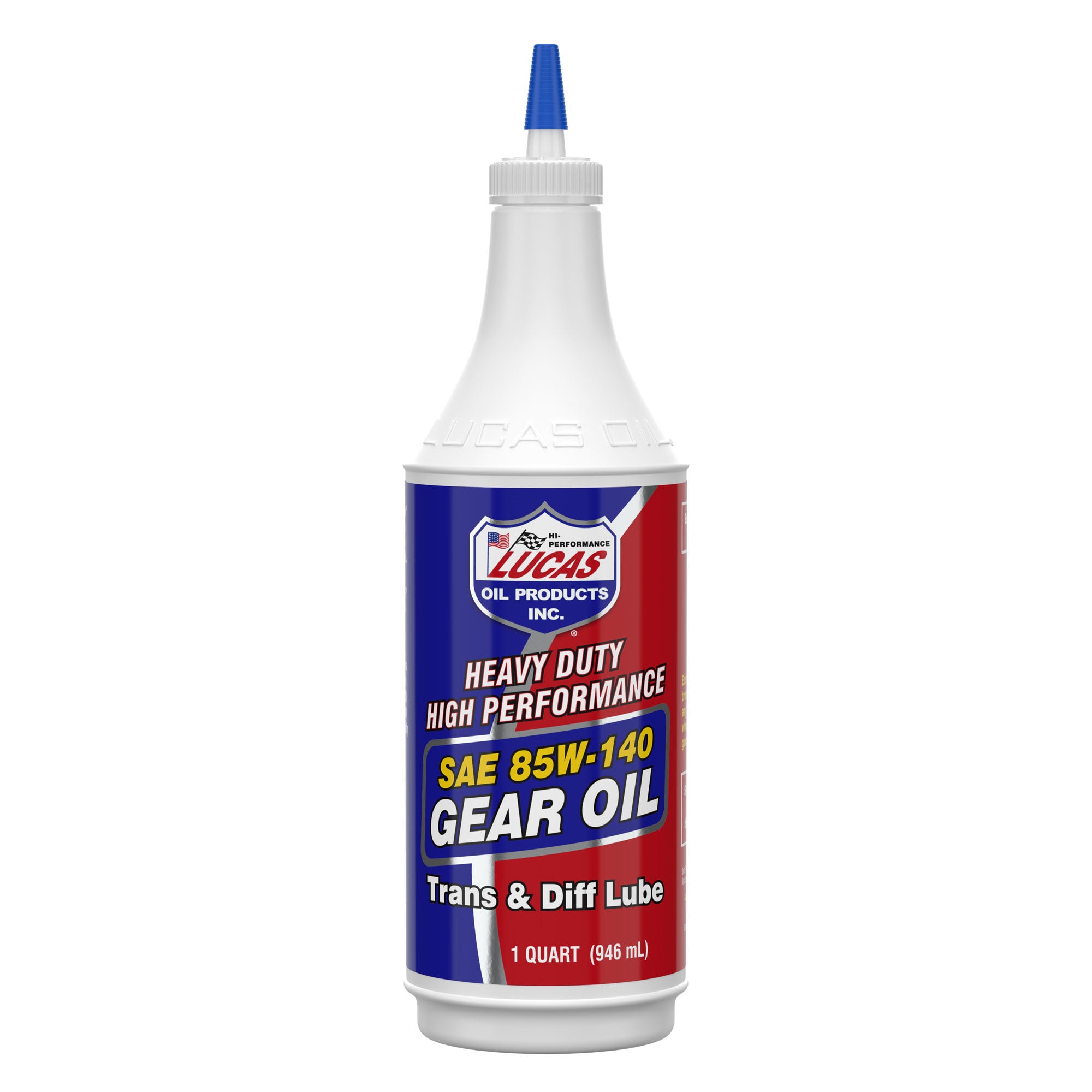 Lucas Oil 85W140 Heavy Duty Gear Oil with Limited Slip Additive, 1 Quart