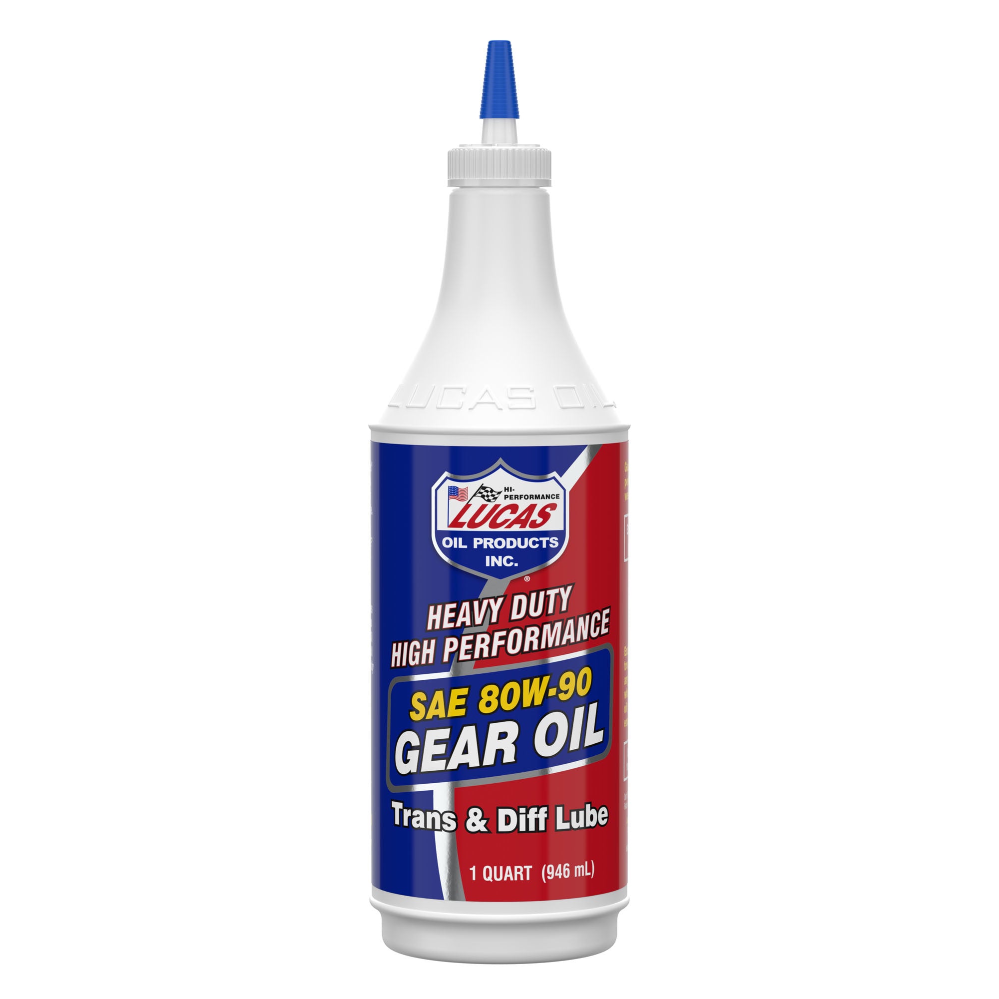 Lucas Oil 80W90 Heavy Duty Gear Oil with Limited Slip Additive, 1 Quart