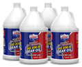 Lucas Oil 10046 Heavy Duty 80W90 Gear Oil with Limited Slip Additive, 1-Gallon Jug (Set of 4)
