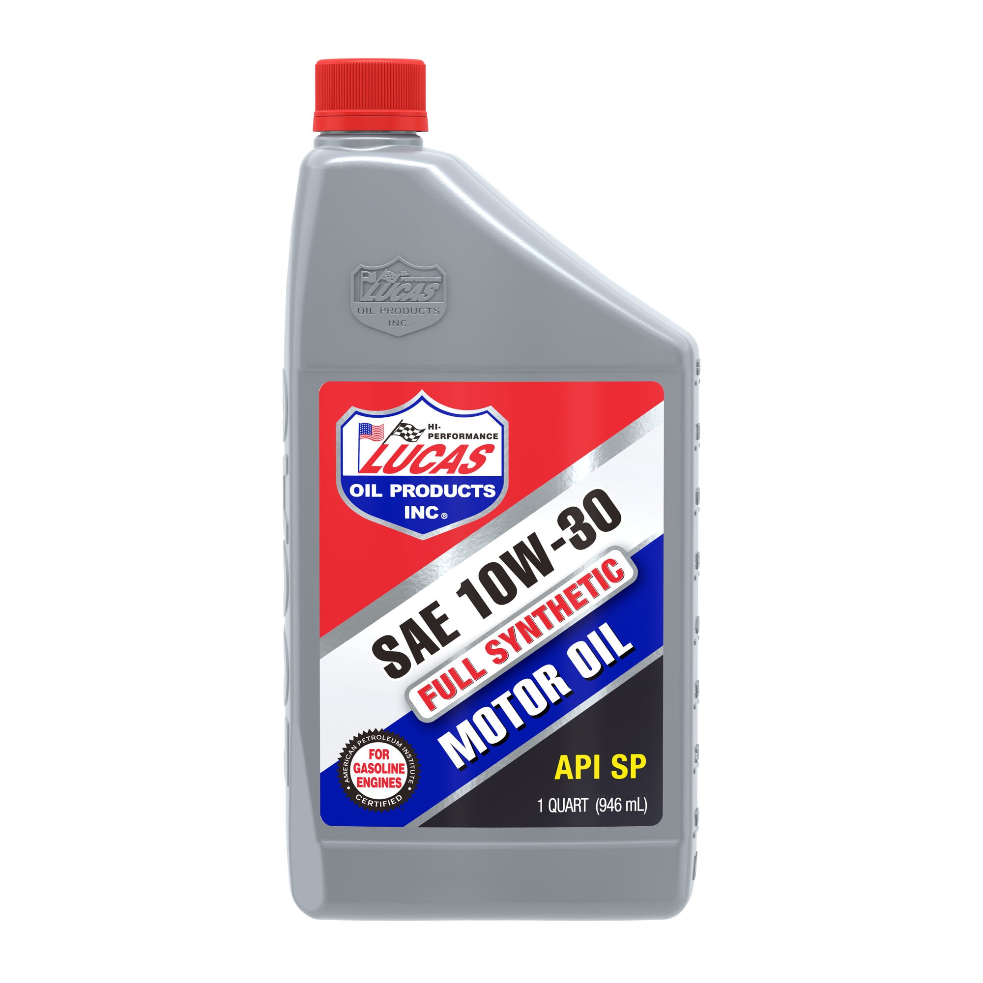 Lucas Oil Synthetic 10W30 Motor Oil, 1 Quart Bottle