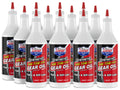 Lucas Oil Synthetic 75W140 Gear Oil with Limited Slip Additive, 1 Quart Bottle, Pack of 12