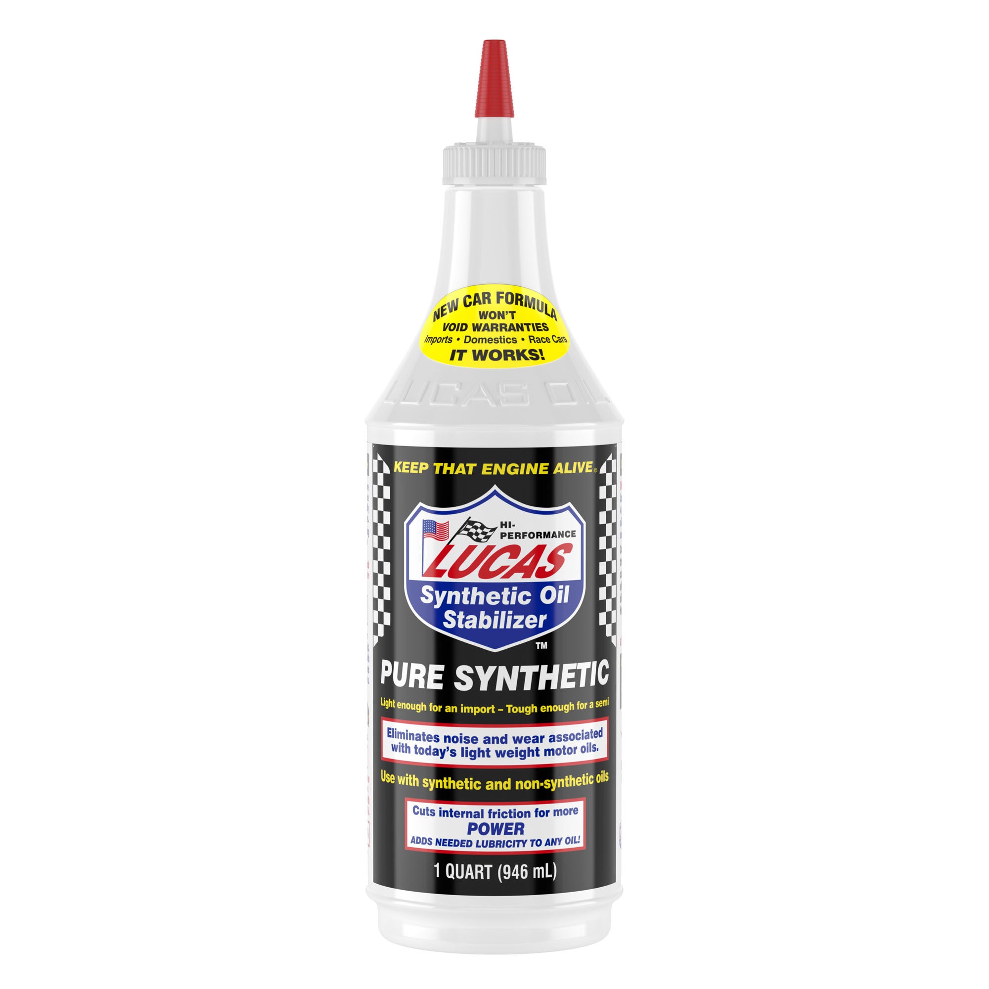 Lucas Oil LUC10130 Pure Synthetic Oil Stabilizer 1 Quart