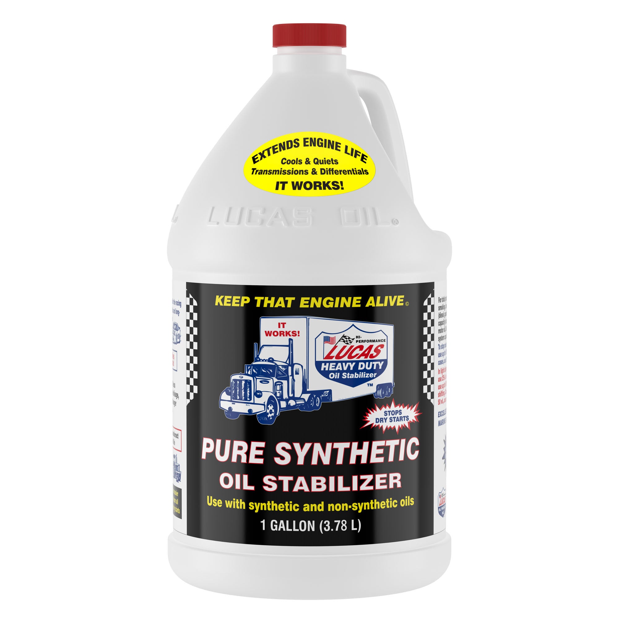Lucas Oil LUC10131 Pure Synthetic Oil Stabilizer 1 Gallon