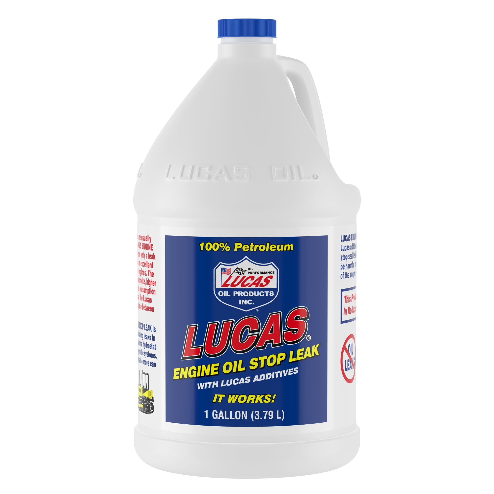 Lucas Oil Engine Oil Stop Leak 1 Gallon Jug