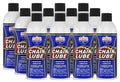 Lucas Oil Chain Lube Aerosol 11 oz - Semi-Synthetic Lubricant for Chains (Set of 12)