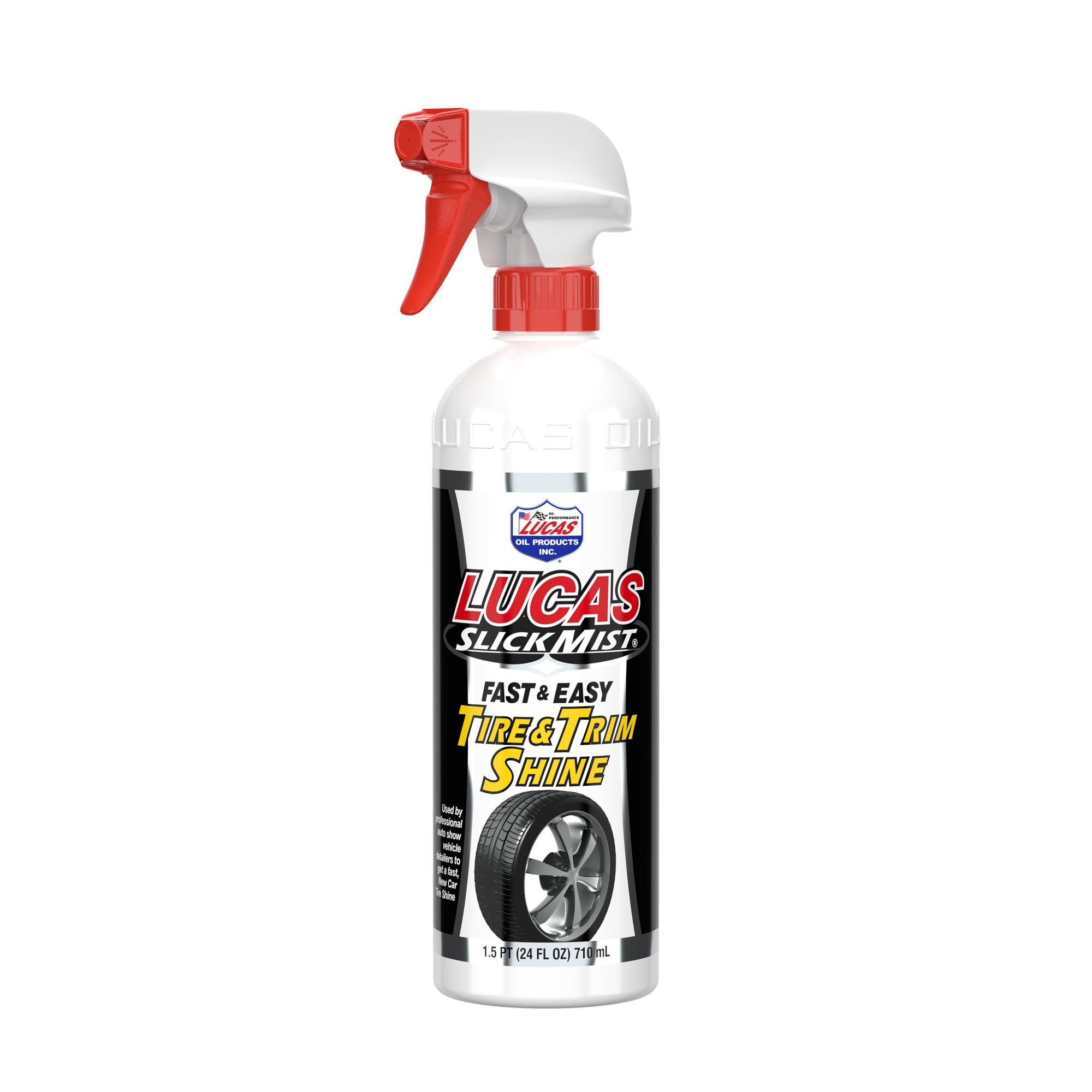 Lucas Oil LUC10513 Slick Mist Tire and Trim Shine 24 oz Spray Bottle