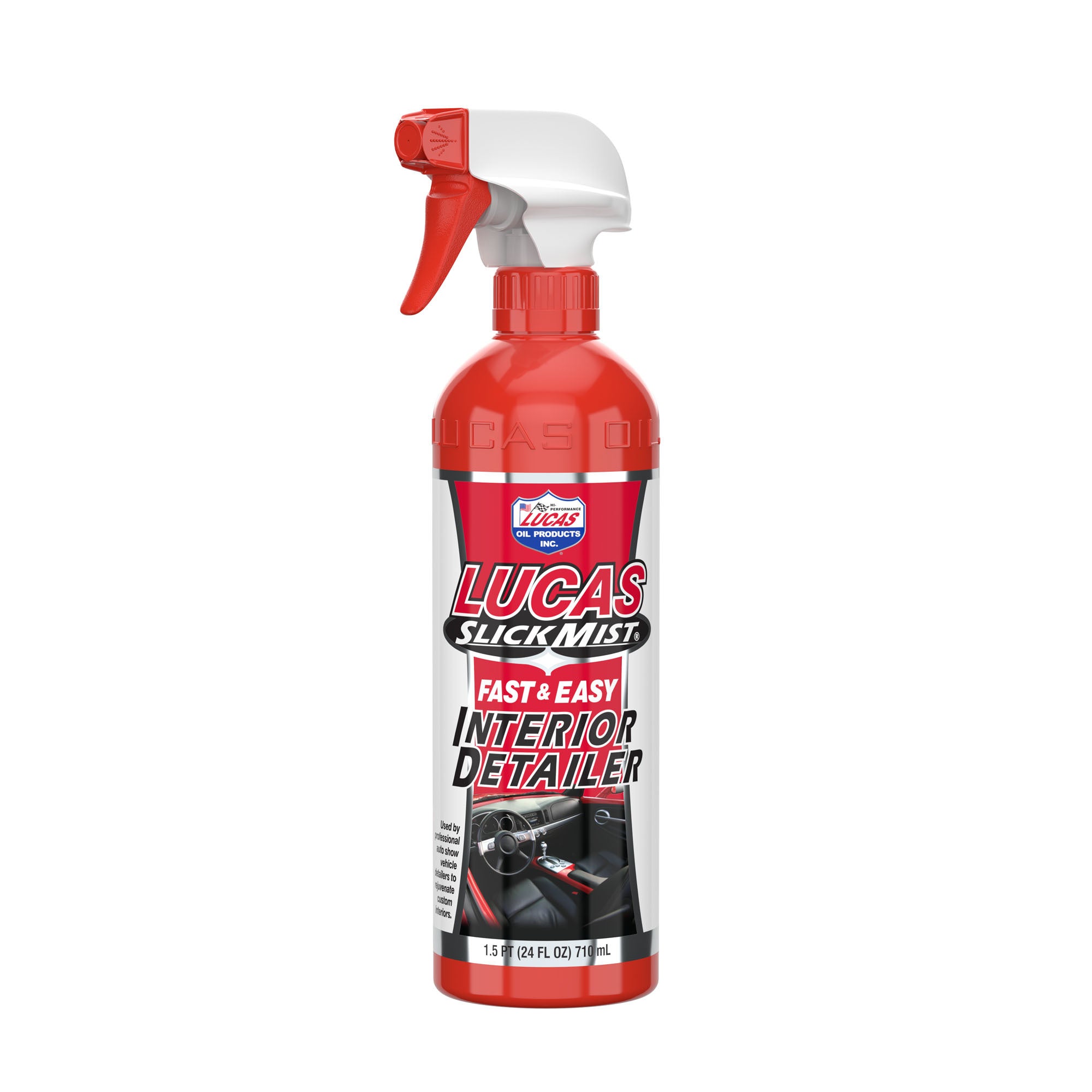 Lucas Oil Slick Mist Interior Detailer 24 oz Spray Bottle