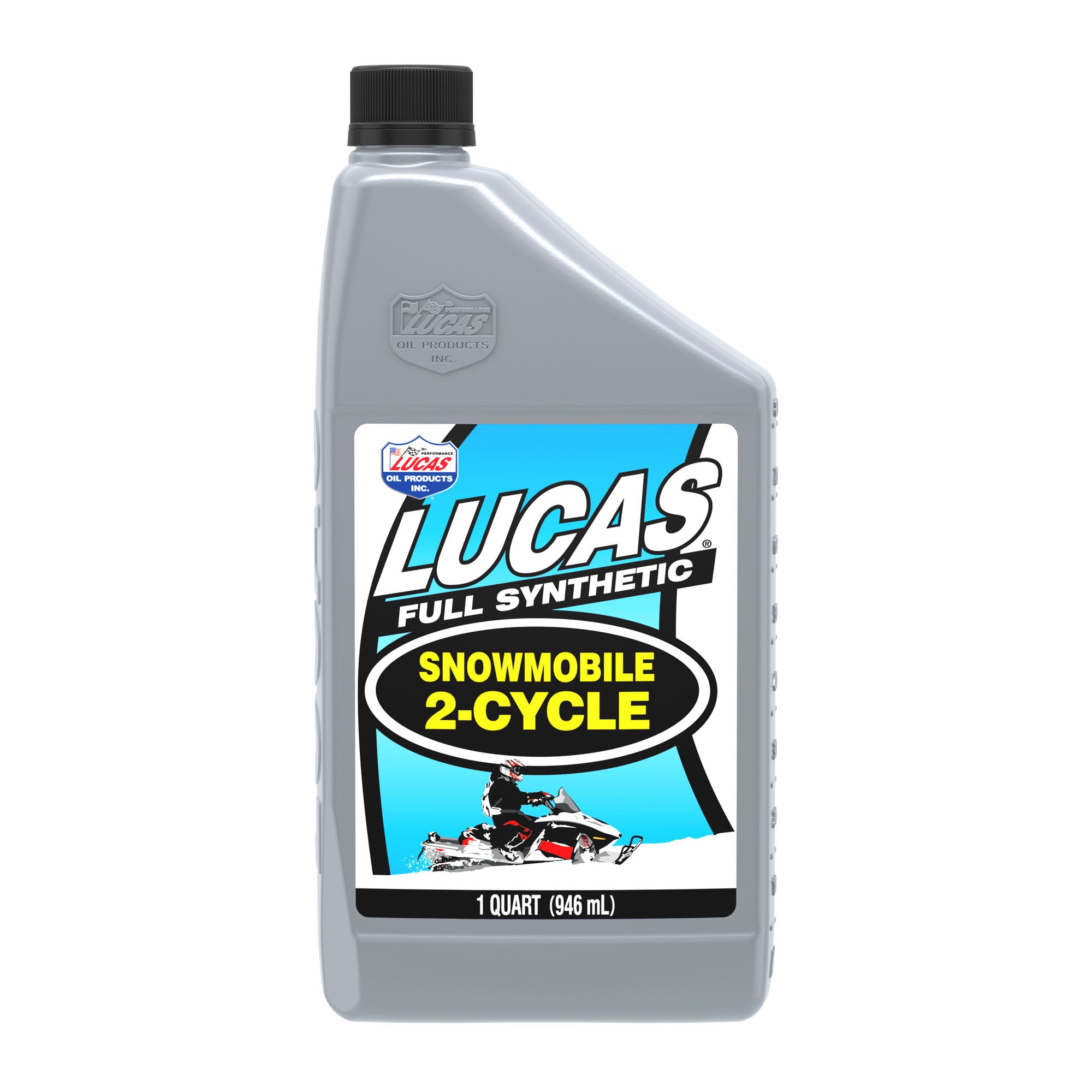 Lucas Oil LUC10835 2 Cycle Snowmobile Oil Synthetic 1 Quart