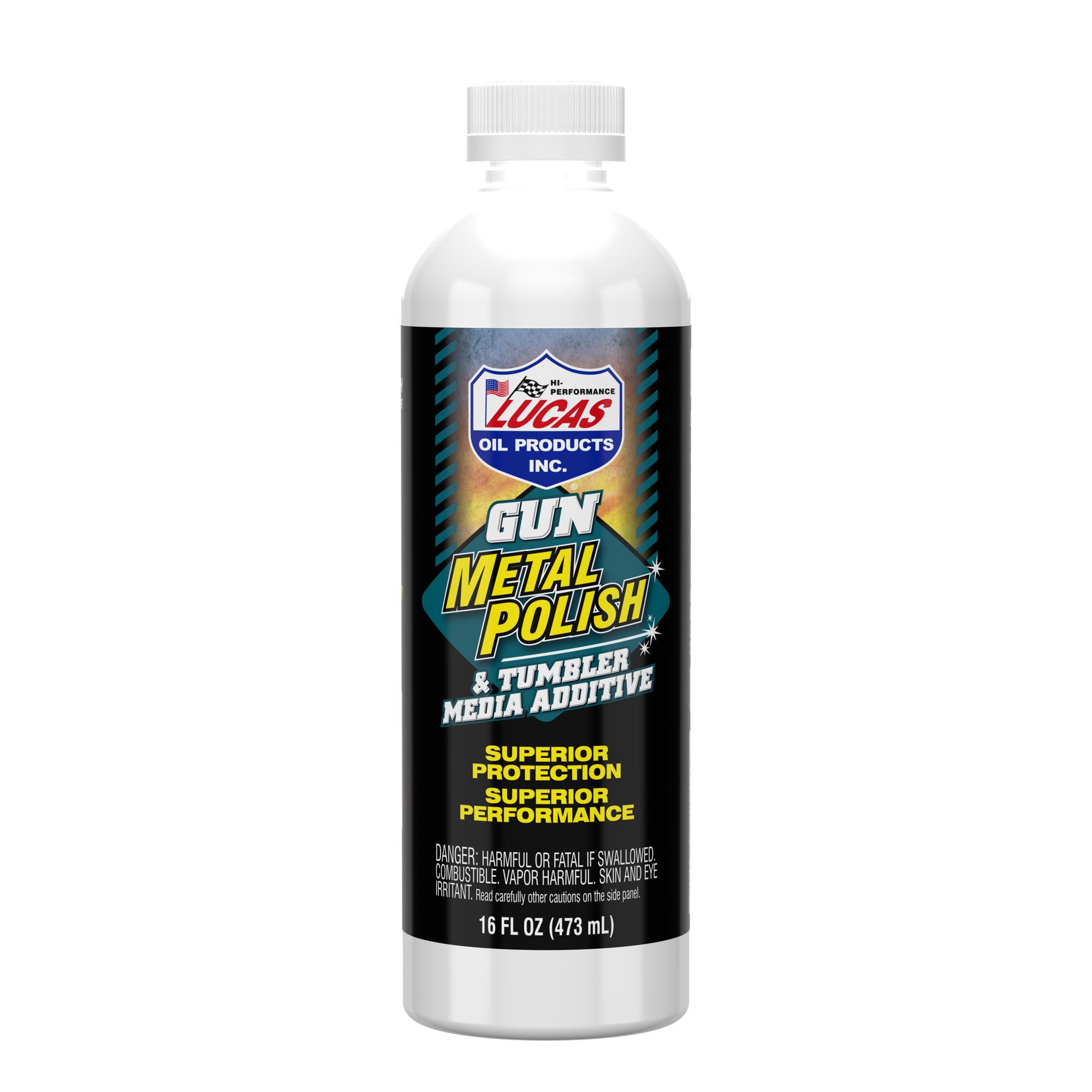 Lucas Oil Gun Metal Polish 16 oz Bottle