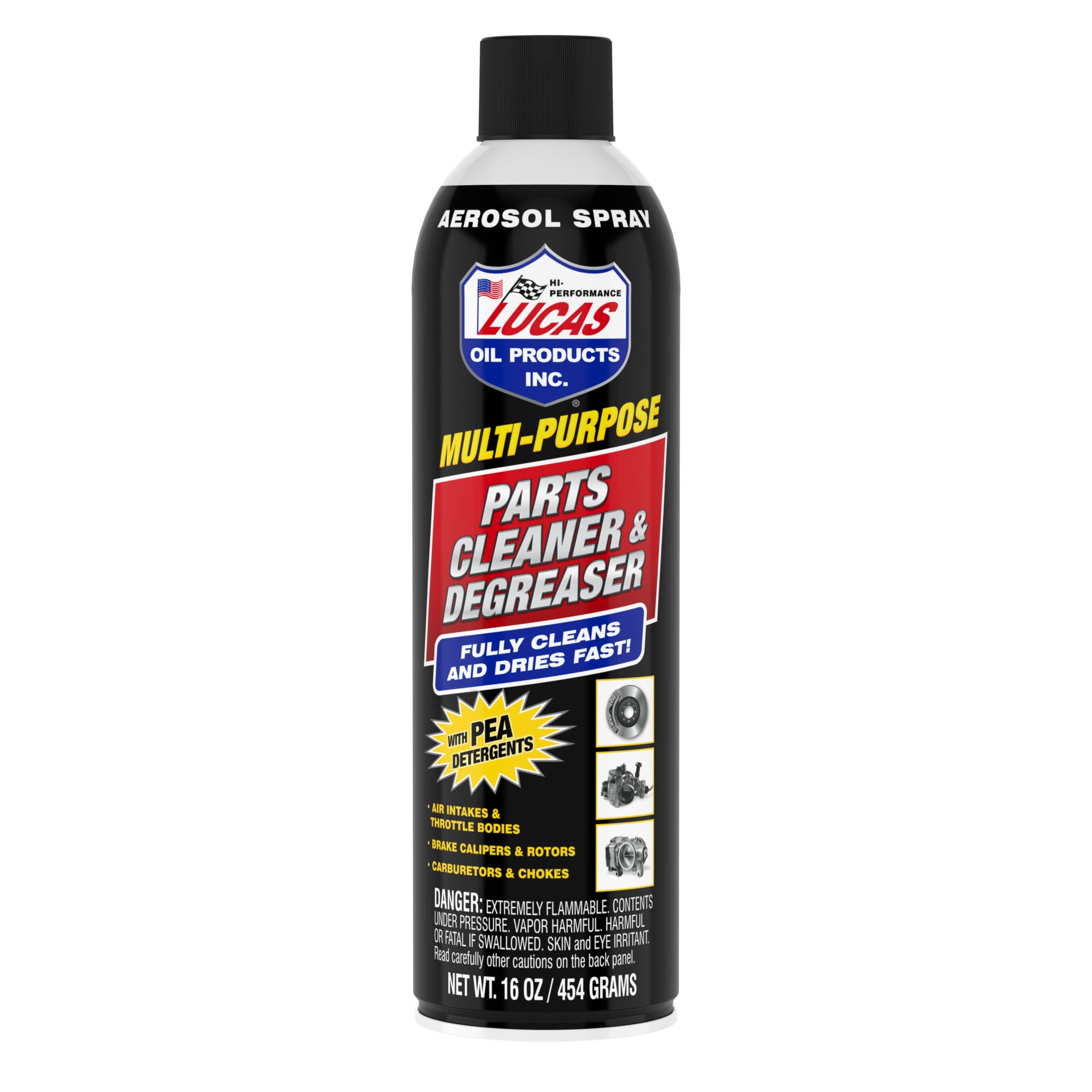 Lucas Oil Parts Cleaner & Degreaser 16 oz Aerosol