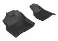 3D MAXPIDER L1DG02011509 Kagu Front Floor Liner for Ram 1500 2019-2021, Crew Cab, Black Textured Plastic