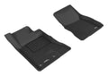 3D MAXPIDER L1FR08511509 Kagu Front Floor Liner for Ford Mustang 2015-2020, Black Textured Plastic