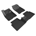 3D MAXPIDER L1FR14601509 Kagu Front and Rear Floor Liners for Ford Midsize SUV 2021-2022
