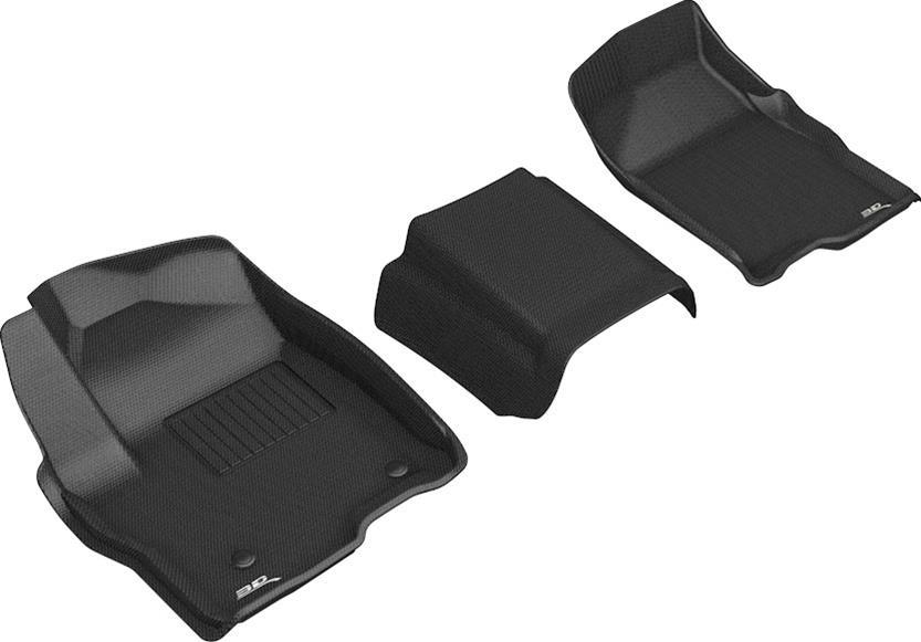 3D MAXPIDER L1GM02411509 All Weather Front Floor Liner for GM Silverado 1500 2019-2021